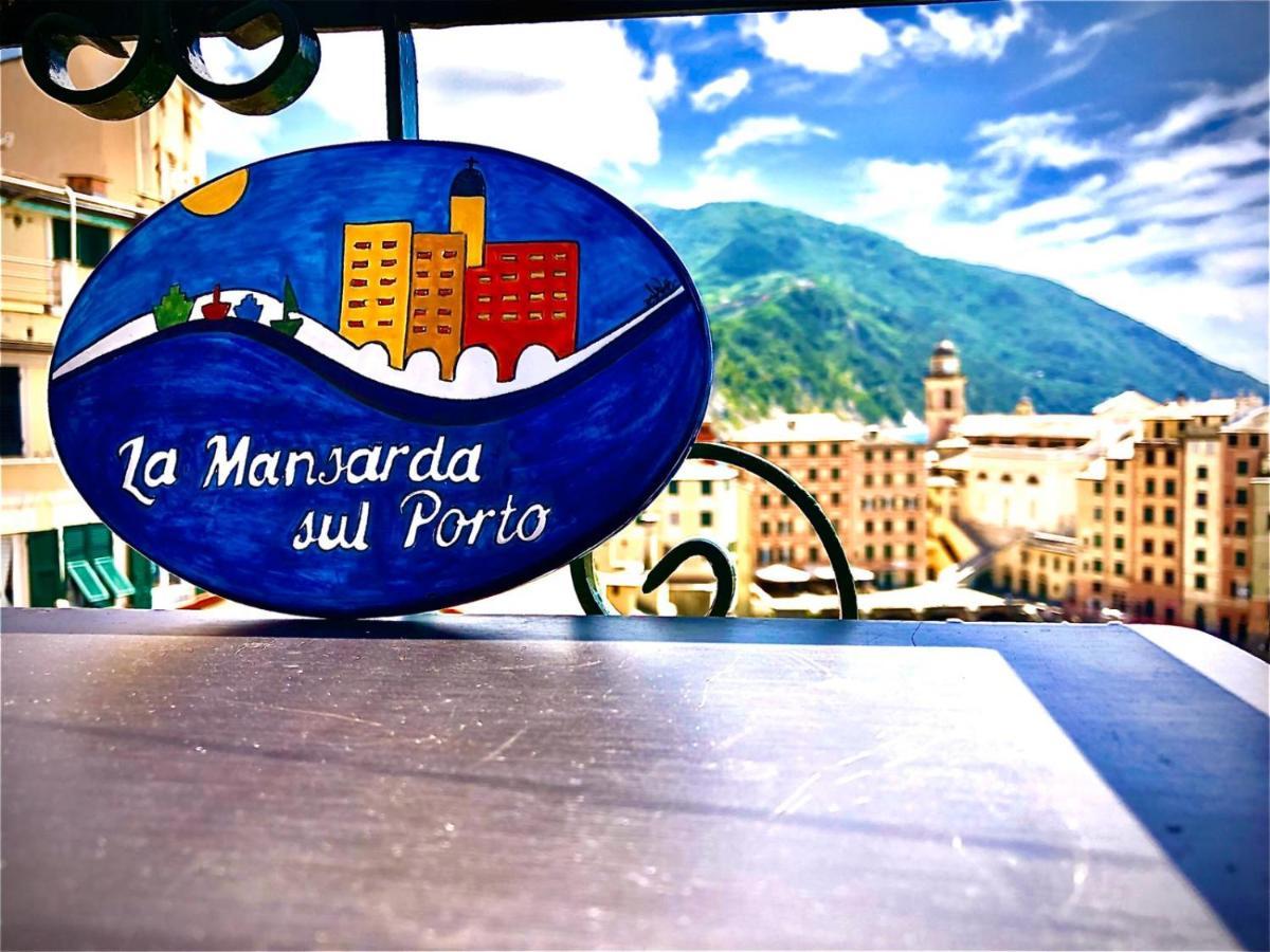 La mansarda sul Porto Camogli Exterior foto