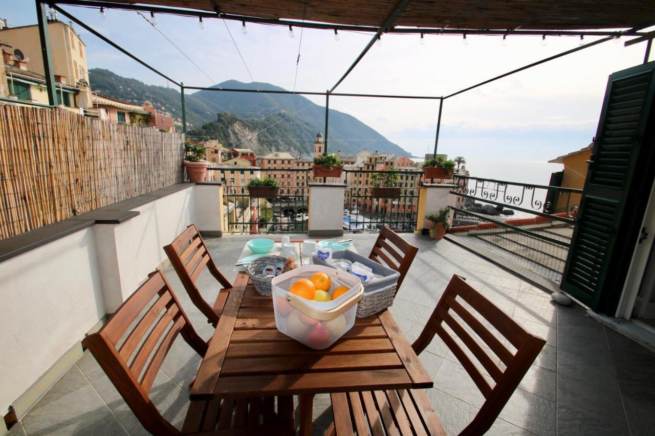 La mansarda sul Porto Camogli Exterior foto