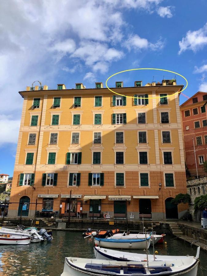La mansarda sul Porto Camogli Exterior foto