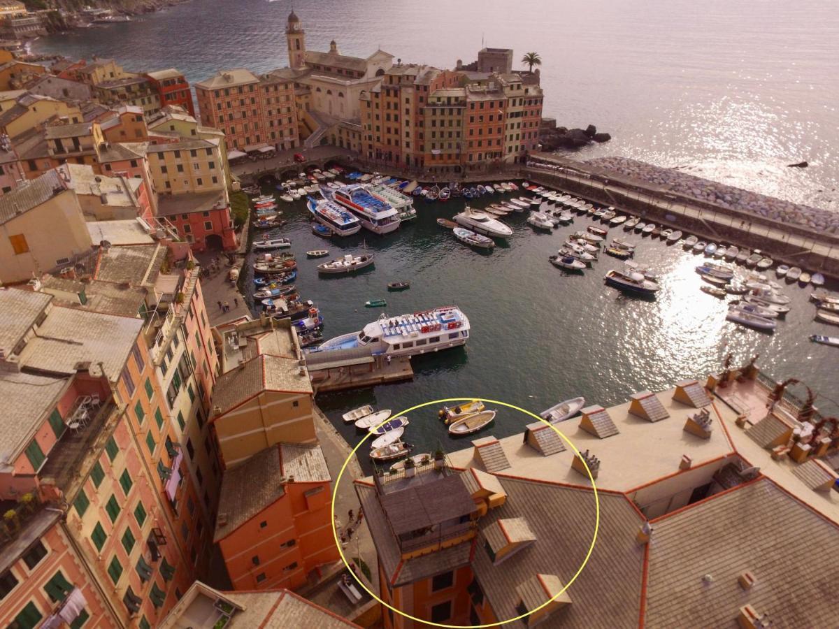 La mansarda sul Porto Camogli Exterior foto